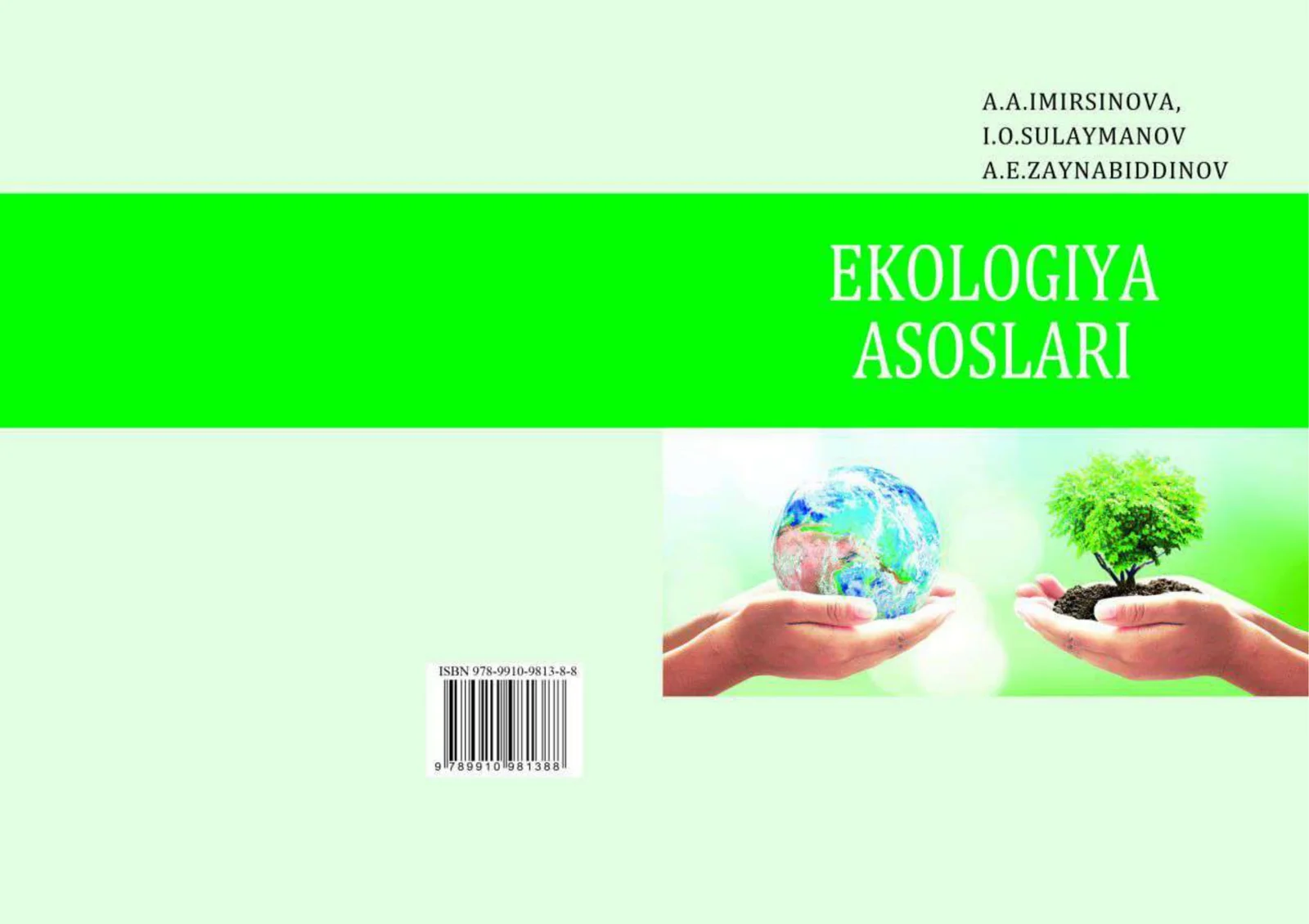 Ekologiya asoslari darslik