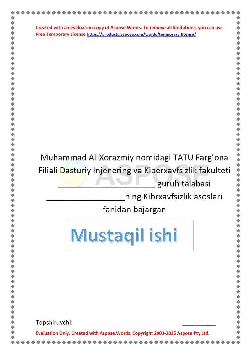 Kibrxavfsizlik