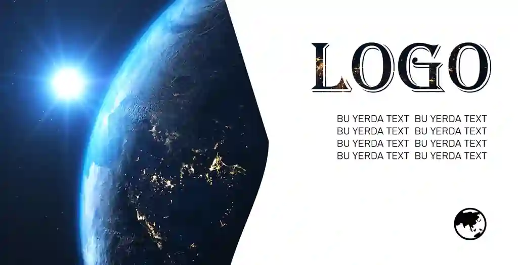 Yer sayyorasi misolida 1 sahifali reklama taqdimoti