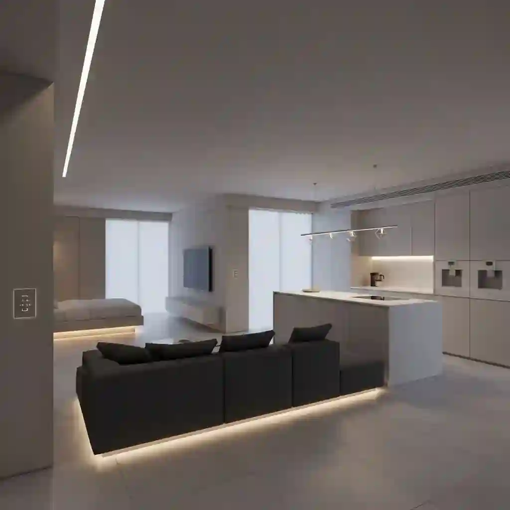 Interior design for big room