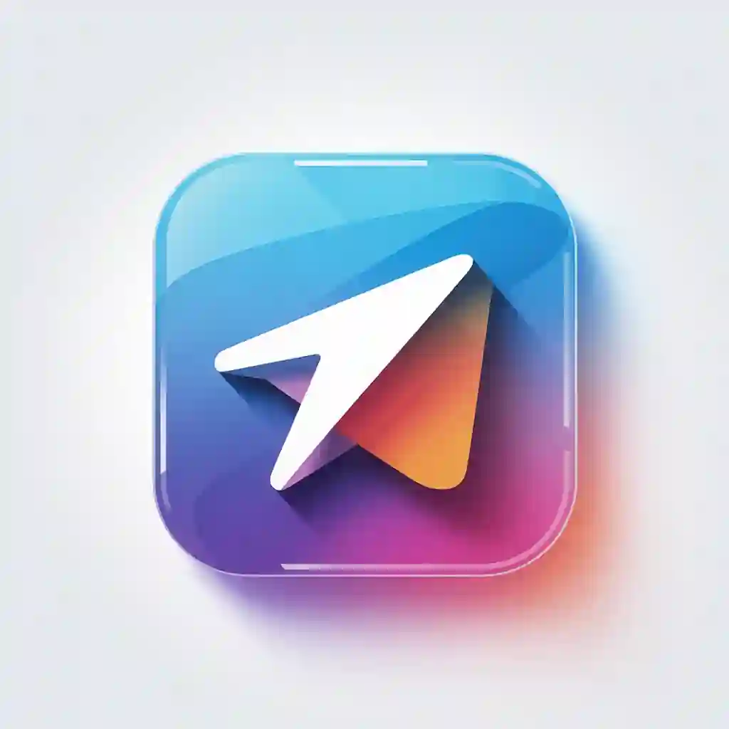 Modern Messenger App Logo