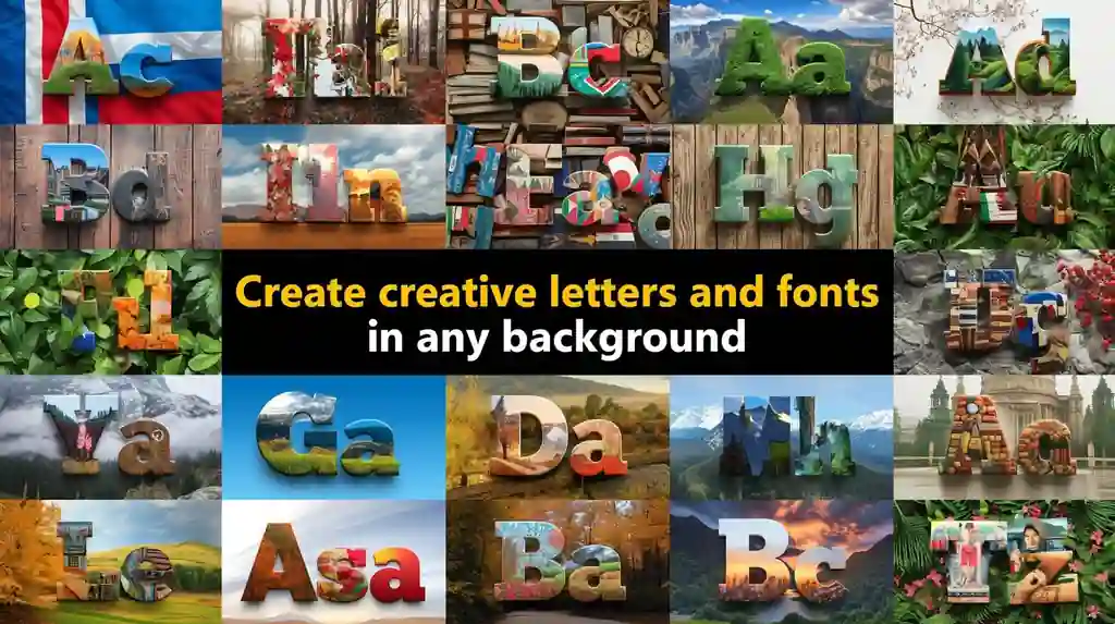 Microsoft Word-da kreativ harf va shriftlar yaratish (Istalgan fonda)