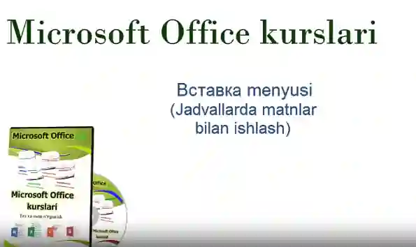 6.Вставка menusi 3-qism