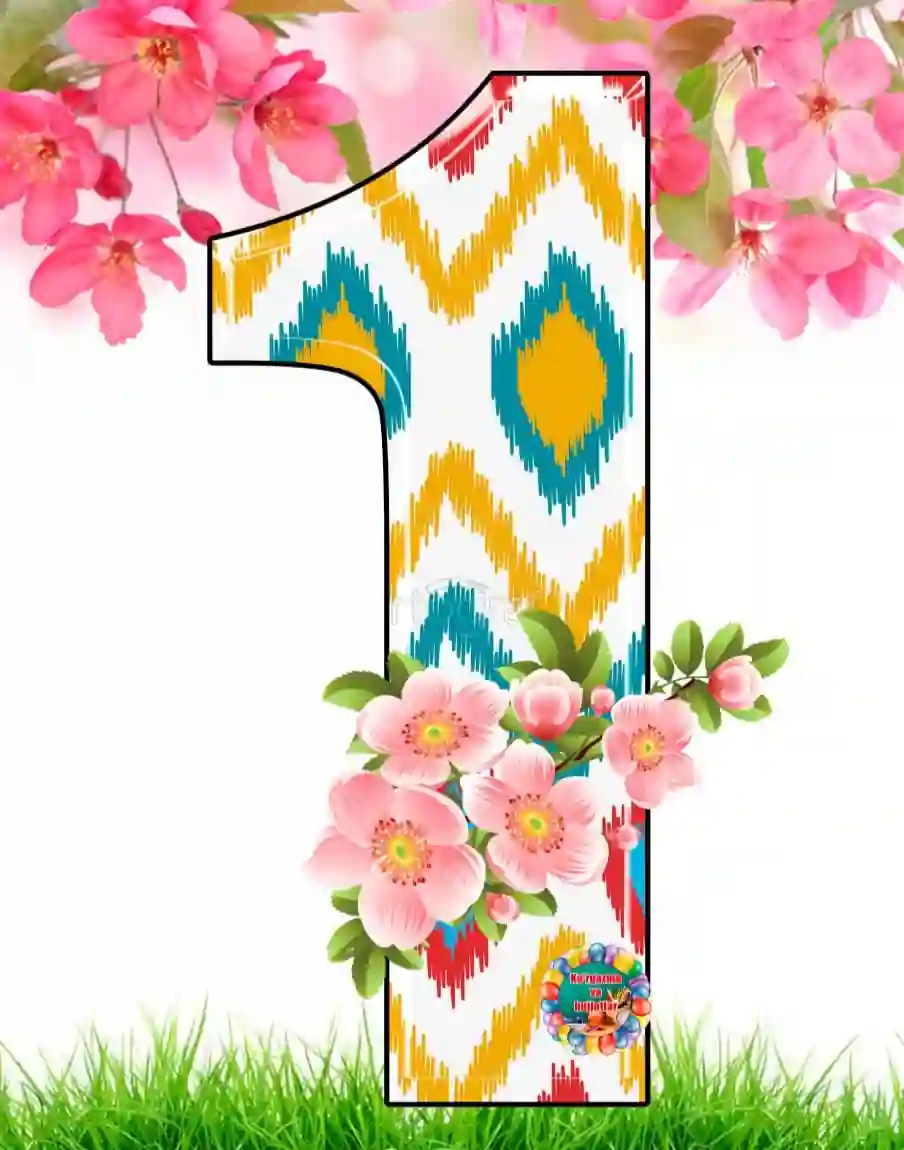 Raqamlar (Bahor fasli uchun)