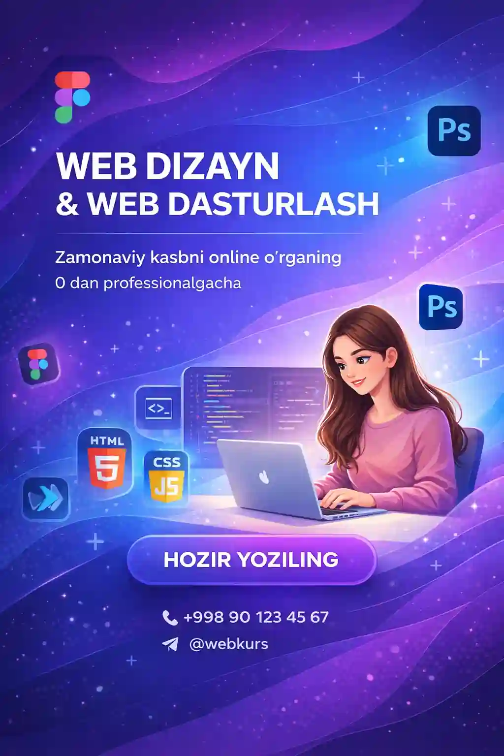Web dizayn va web dasturlash