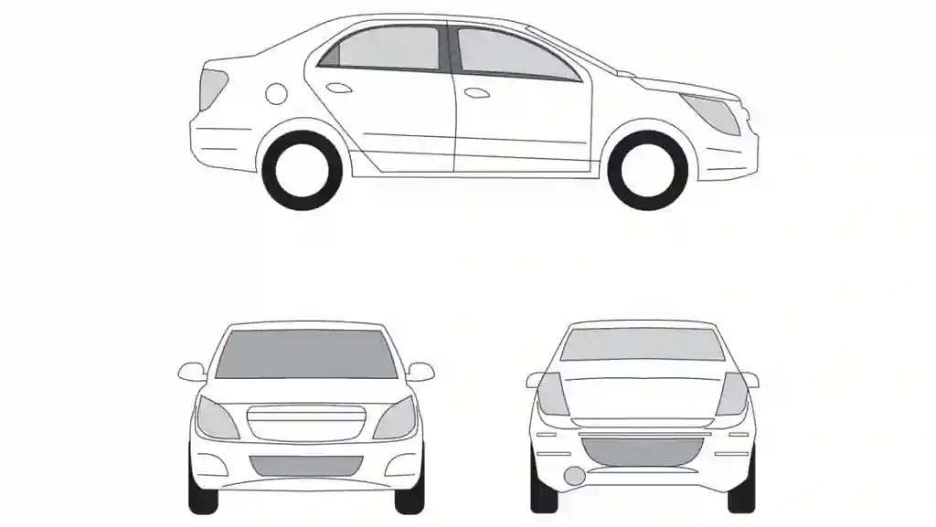 "Cobalt" avtomobili CorelDraw