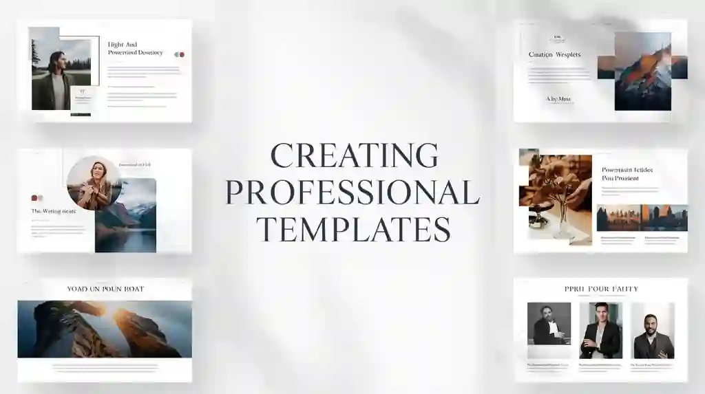 Power pointni o'zida professional shablonlar yaratib, o'zimizga moslashtirish.