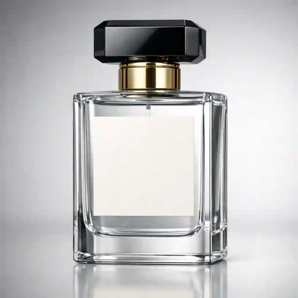 Luxury Perfume Bottle – Editable Photorealistic 3D Mockup