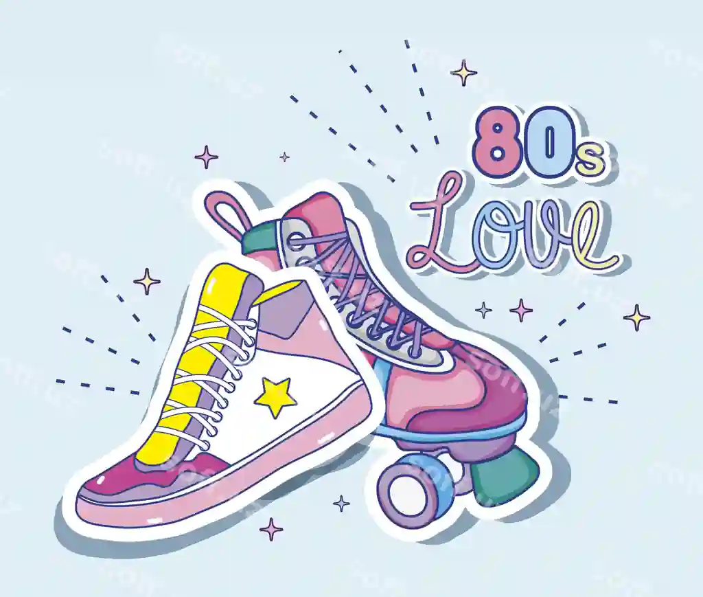 Men 80-yillar multfilmlarini va o'tkaf skatini sevaman | I love 80s cartoons shoe skate