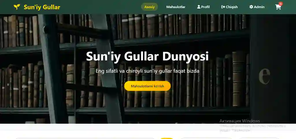 Gullar sotiladigan sayt