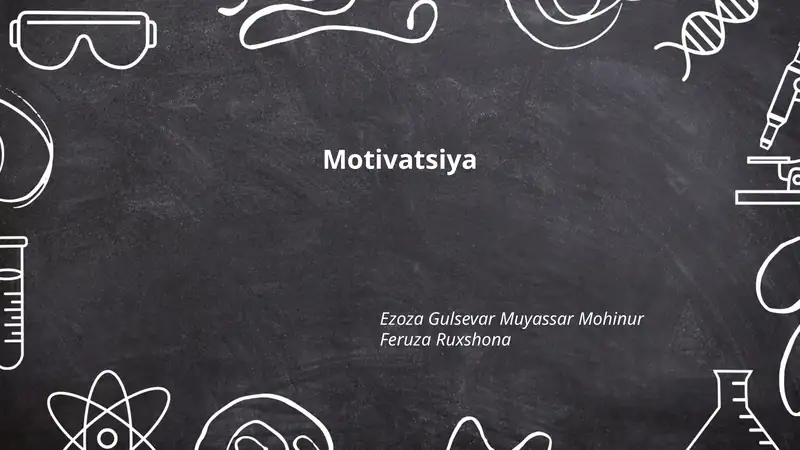Motivatsiya