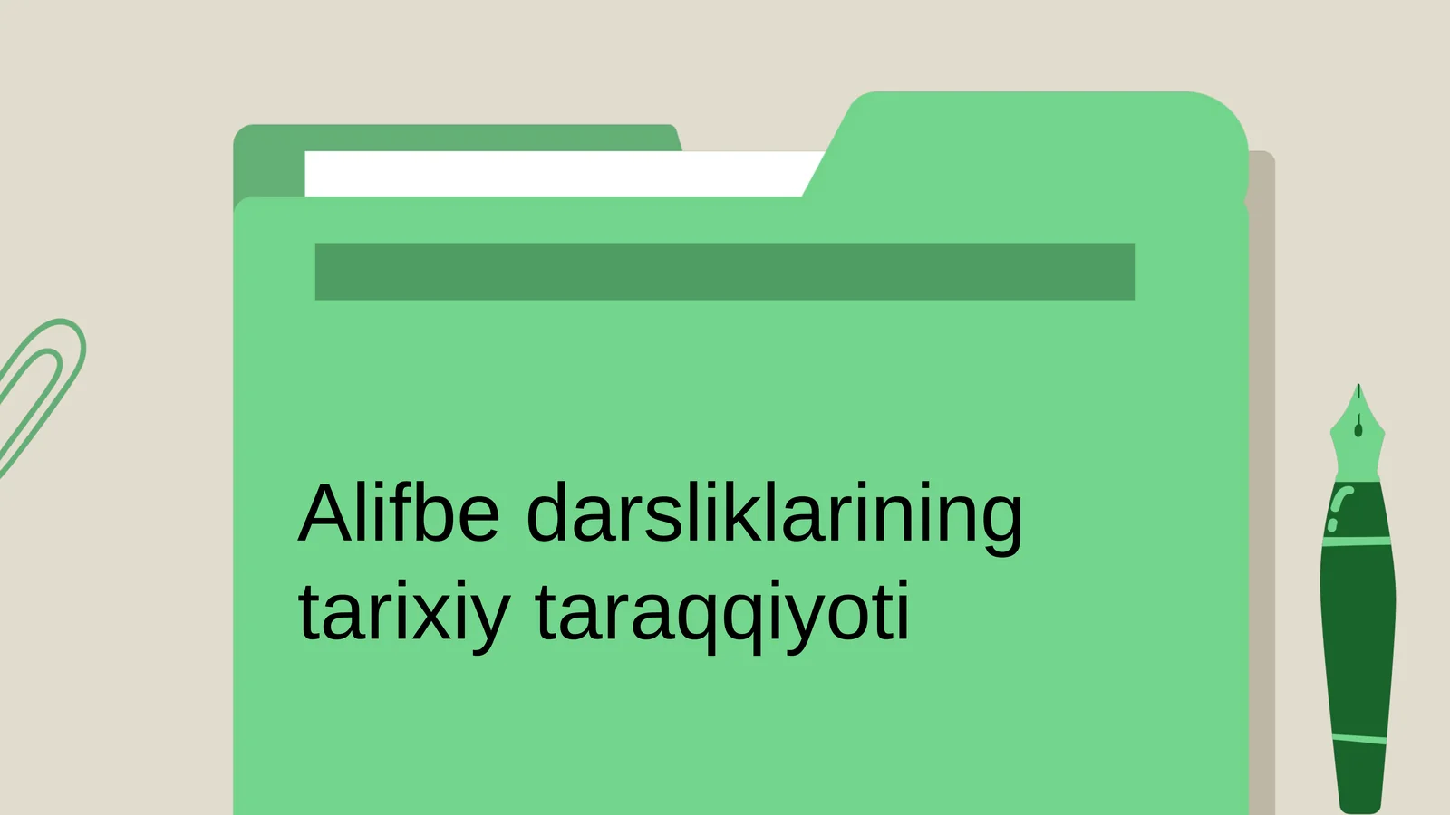 Alifbe darsliklarining tarixiy taraqqiyoti