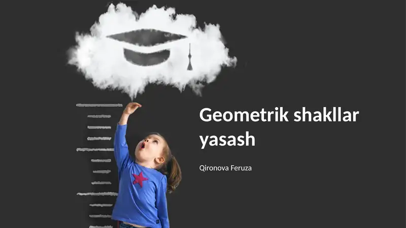 Geometrik shakllar yasash