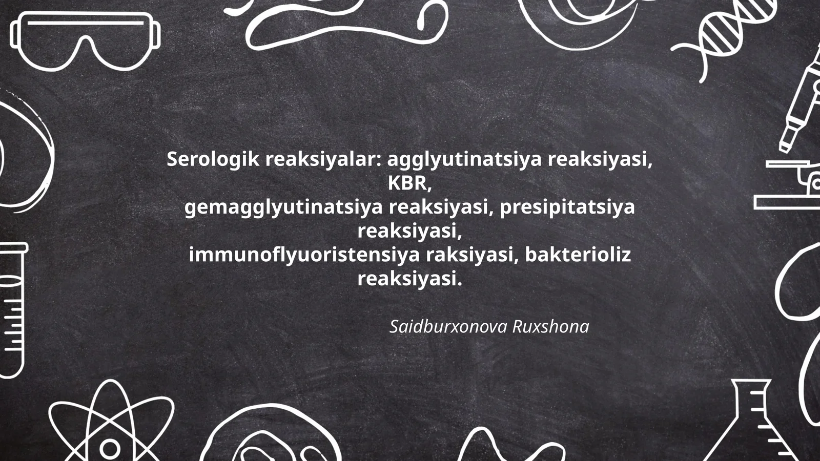 Serologik reaksiyalar