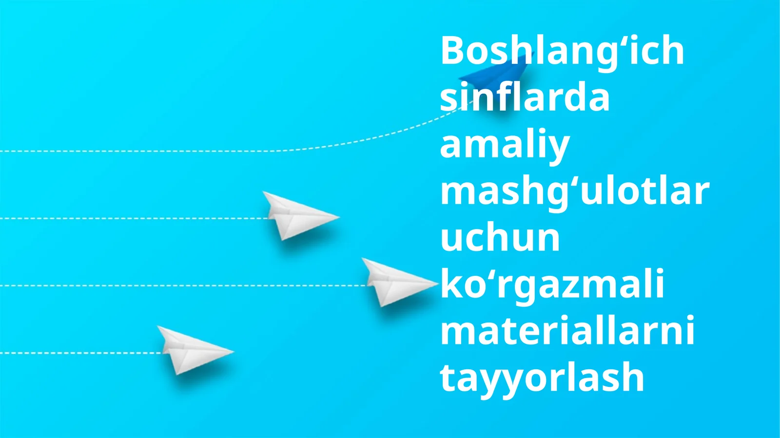 Vizual Qo'llanmalar Turlari