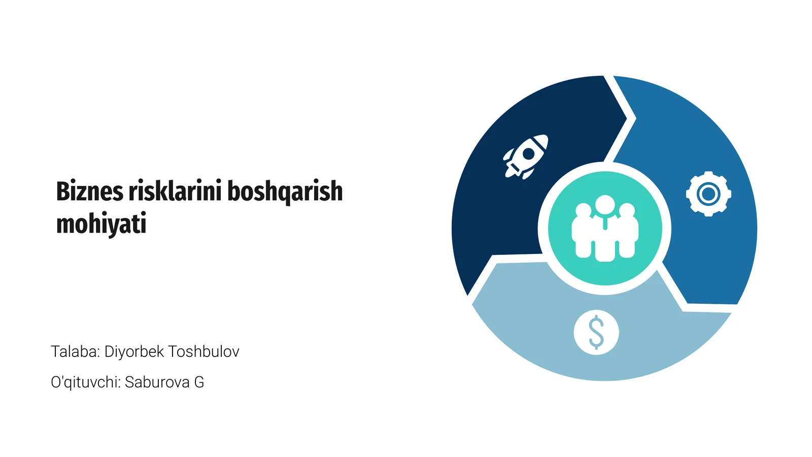 Biznes risklarini boshqarish mohiyati