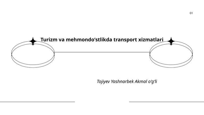 Aeroport va aviatsiya xizmatlari turistlar uchun