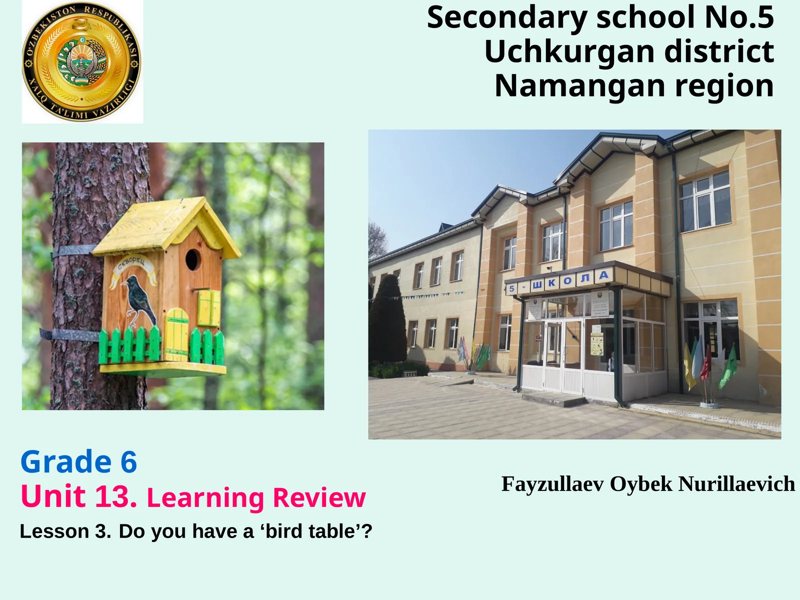 Unit13.Learning Review