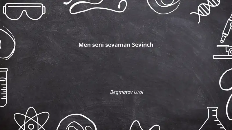 Men seni sevaman Sevinch