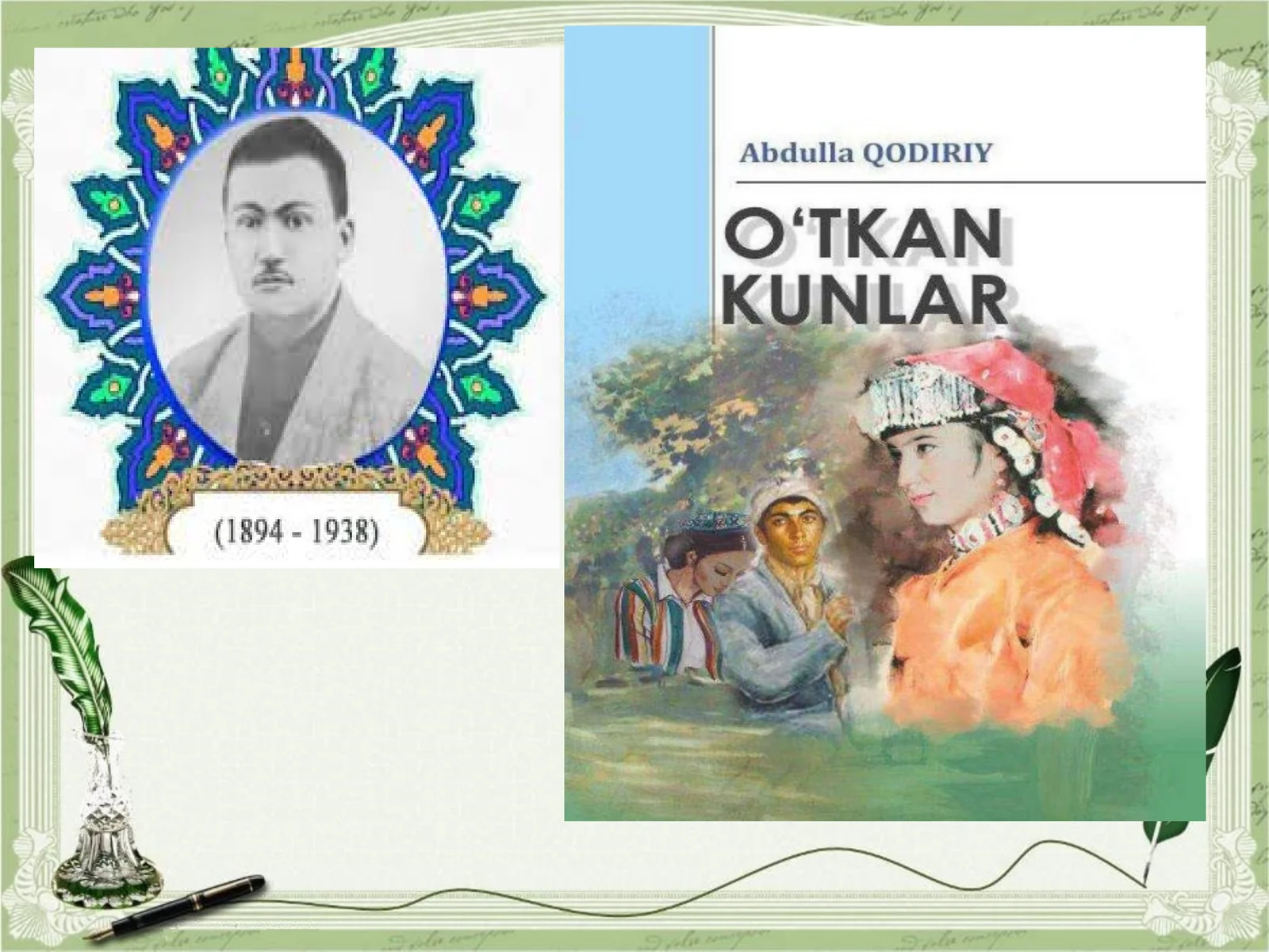 O'tkan kunlar Abdulla Qodiriy