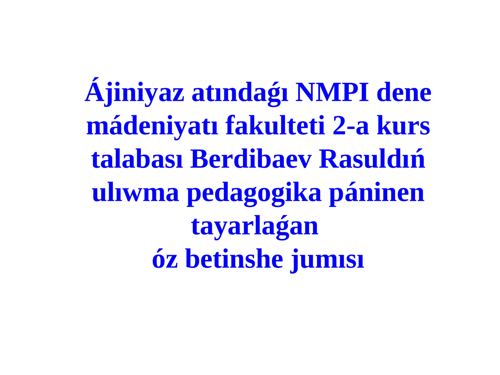 Yan Amos Komenskiydiń pedagogikalıq sisteması