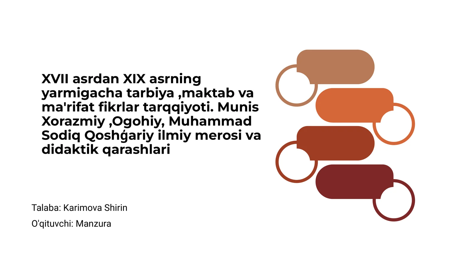 XVII asrda tarbiya, maktab va ma'rifat