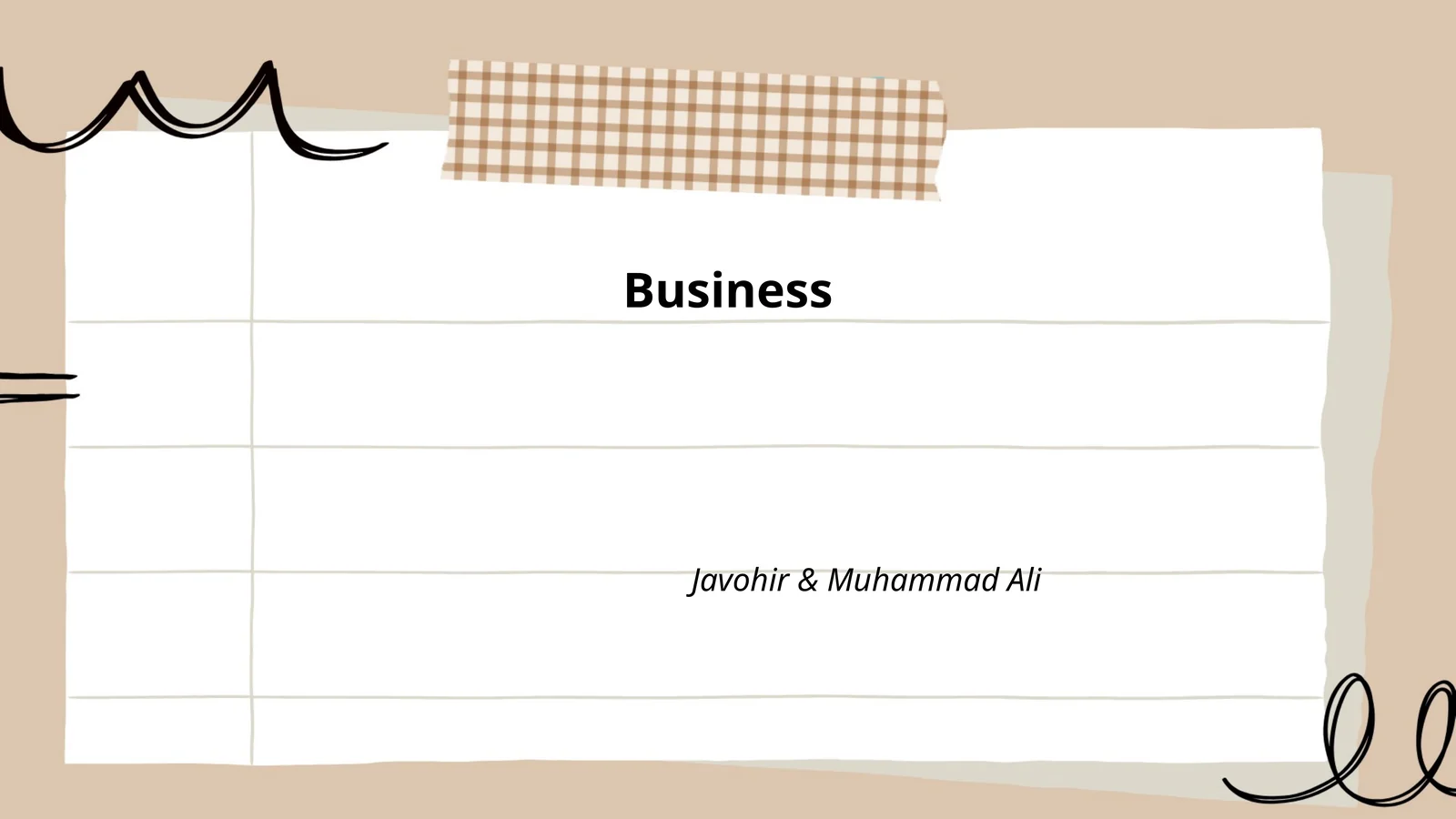 Entrepreneurship