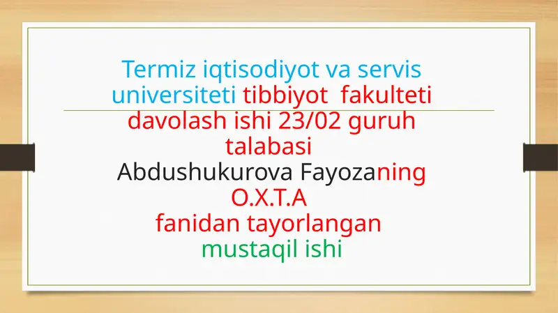 Bachadondan tashqari bomiladorlikda operatasya,  Bepushtlikni davolashning zamonaviy usullari
