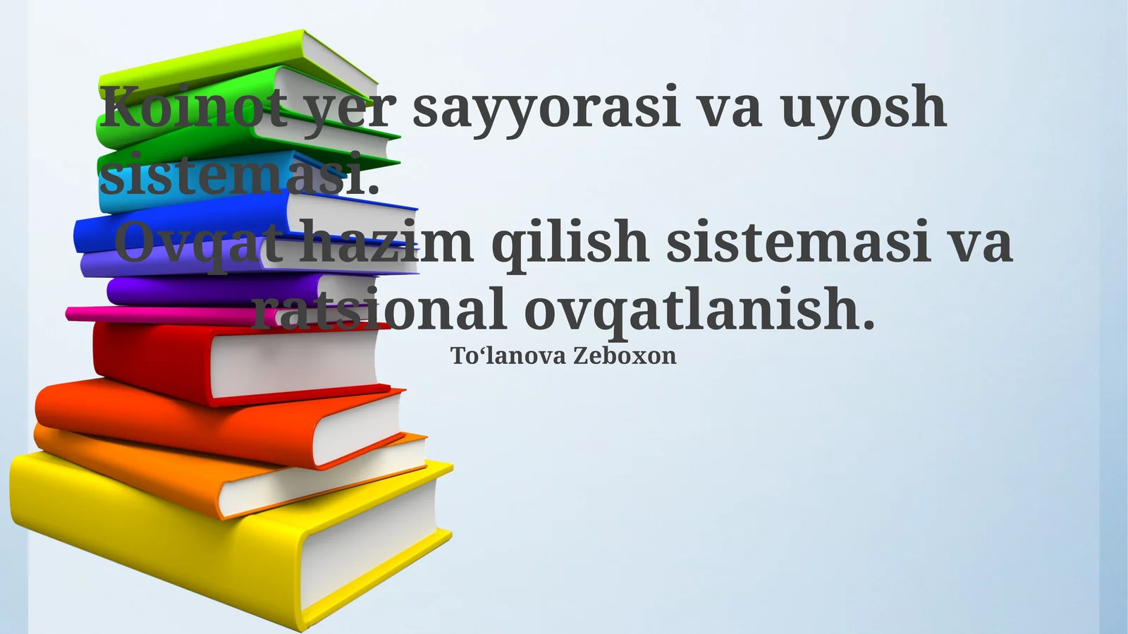 Koinot yer sayyorasi va uyosh sistemasi