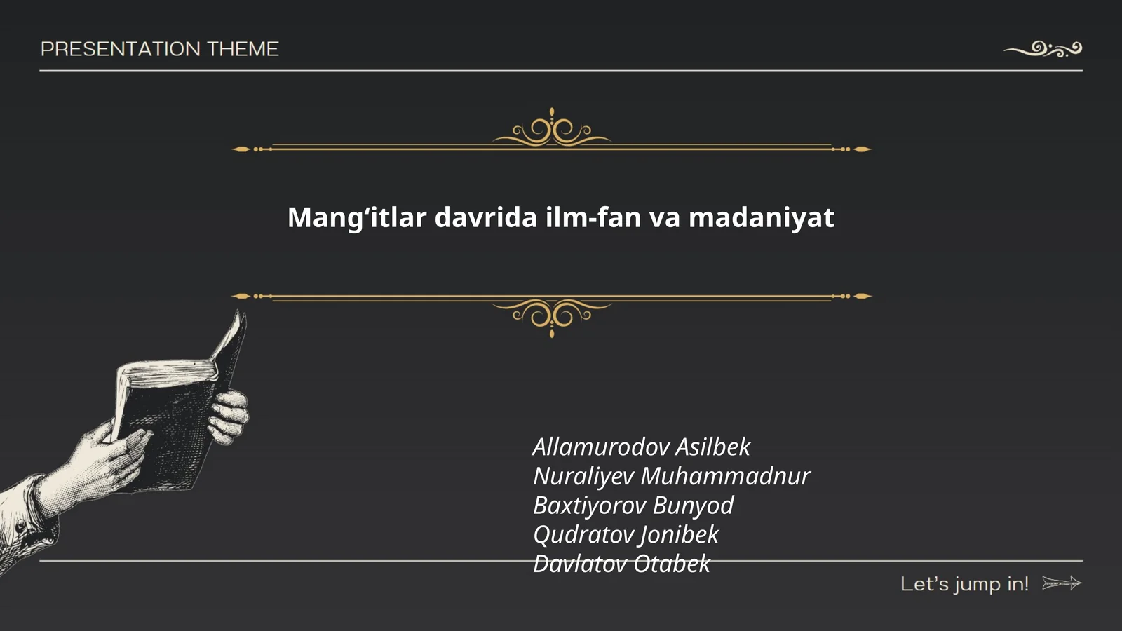 Mangʻitlar davrida ilm-fan va madaniyat