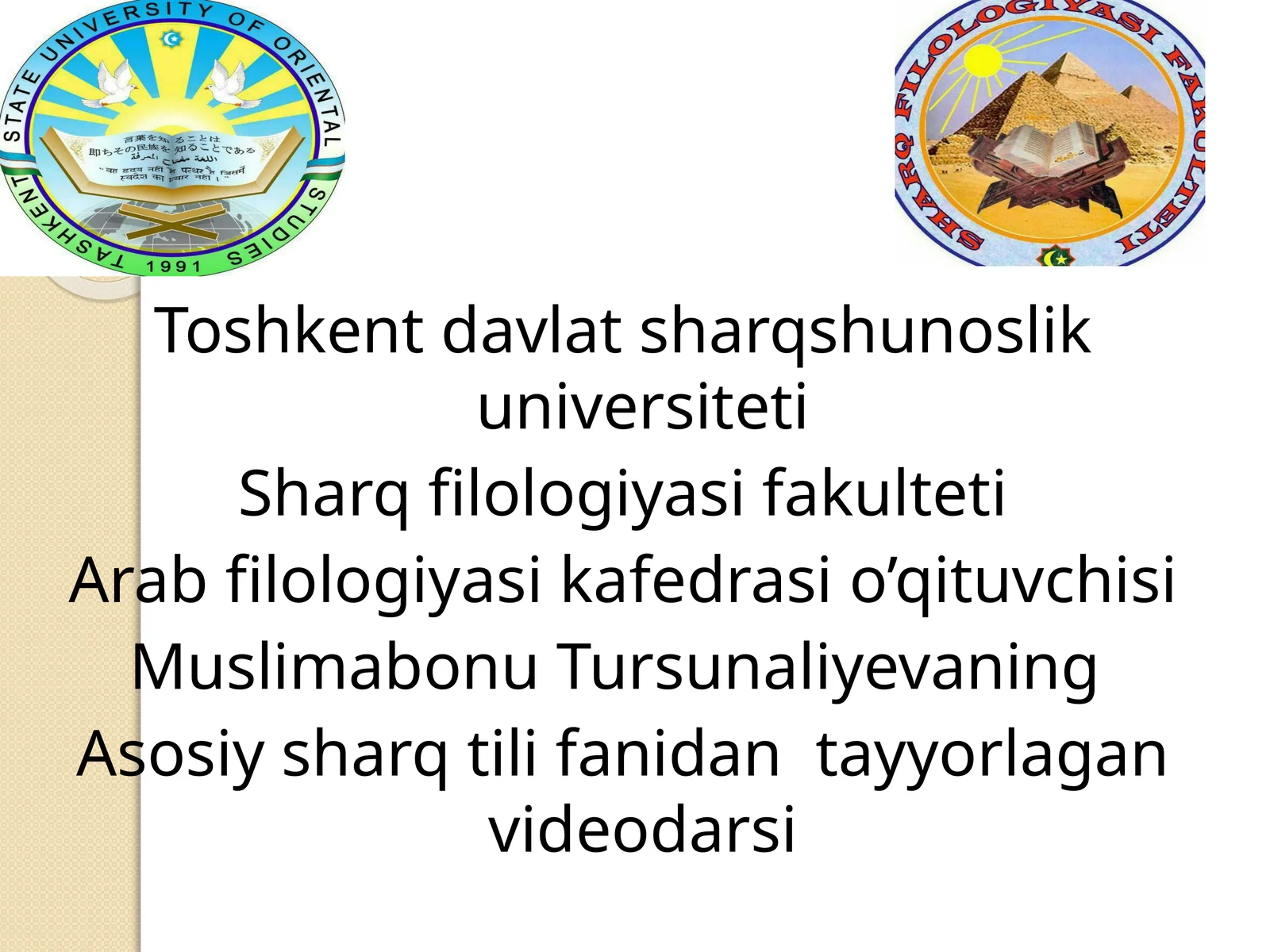 Noqis fe’llarning o‘tgan zamonda tuslanishi