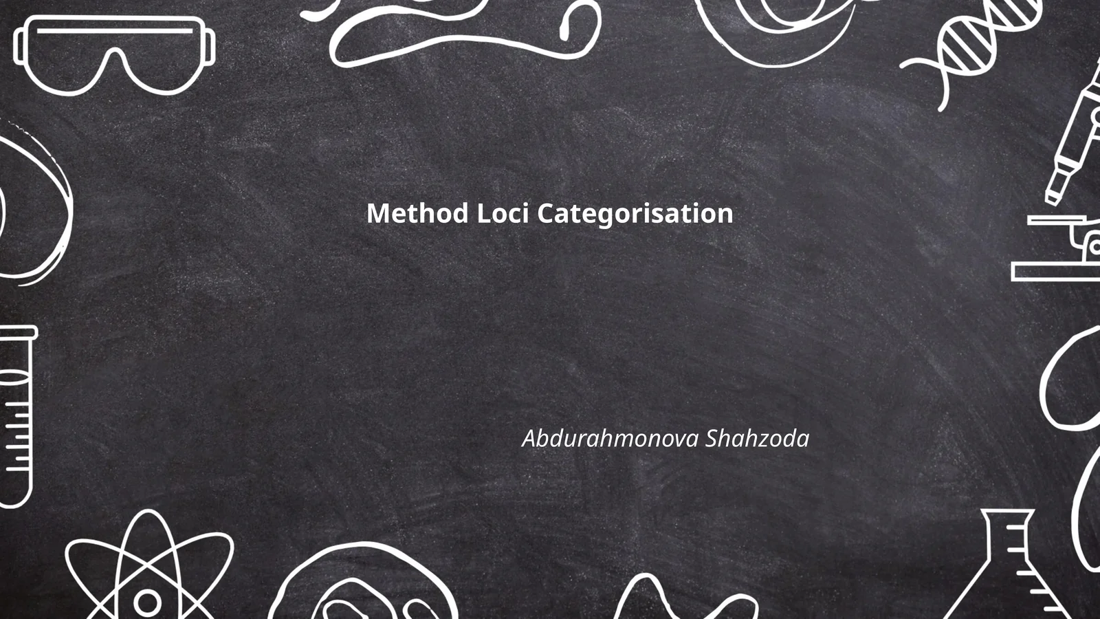 Method Loci Categorisation