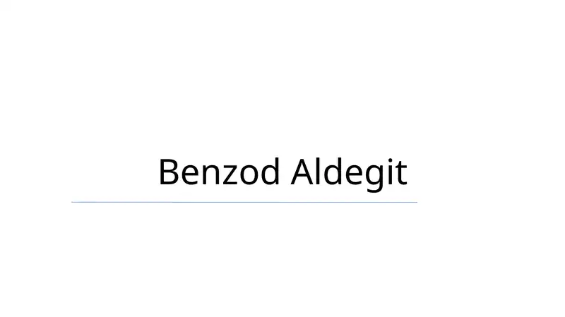 Benzod Aldegit