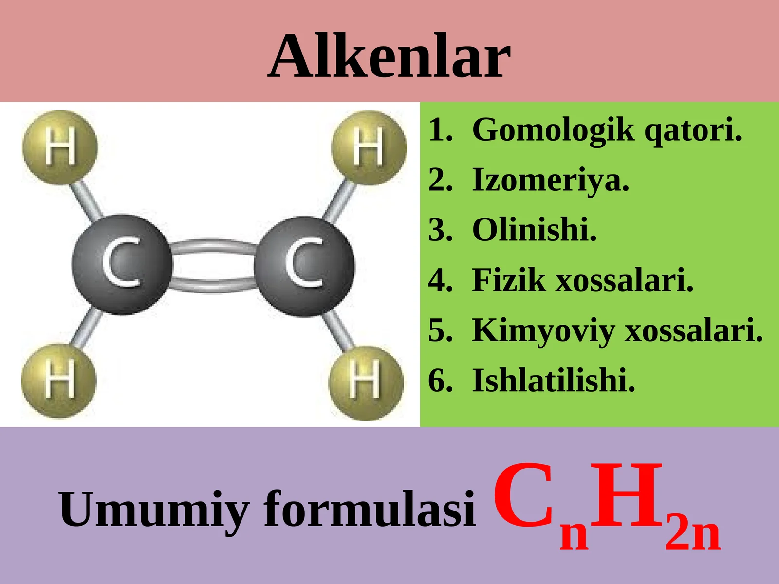 Alkenlar
