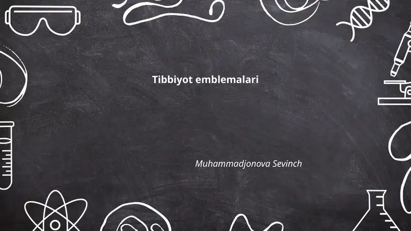 Tibbiyot emblemalari