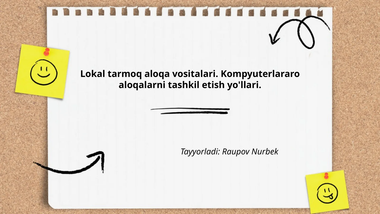 Lokal tarmoq aloqa vositalari