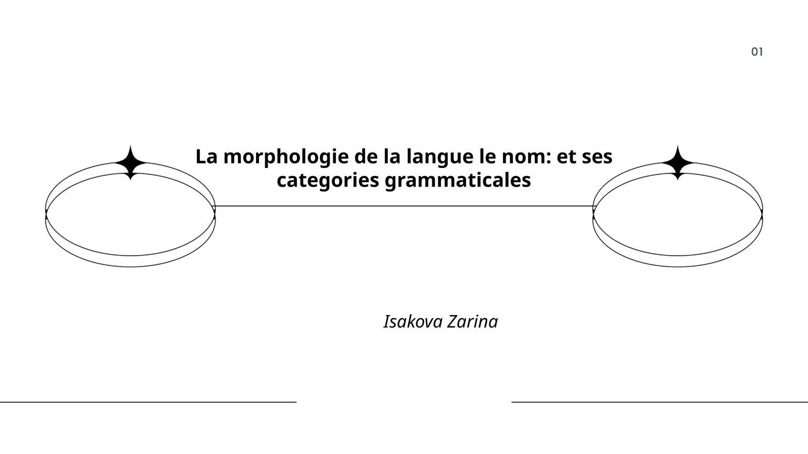 La morphologie de la langue le nom: et ses categories grammaticales