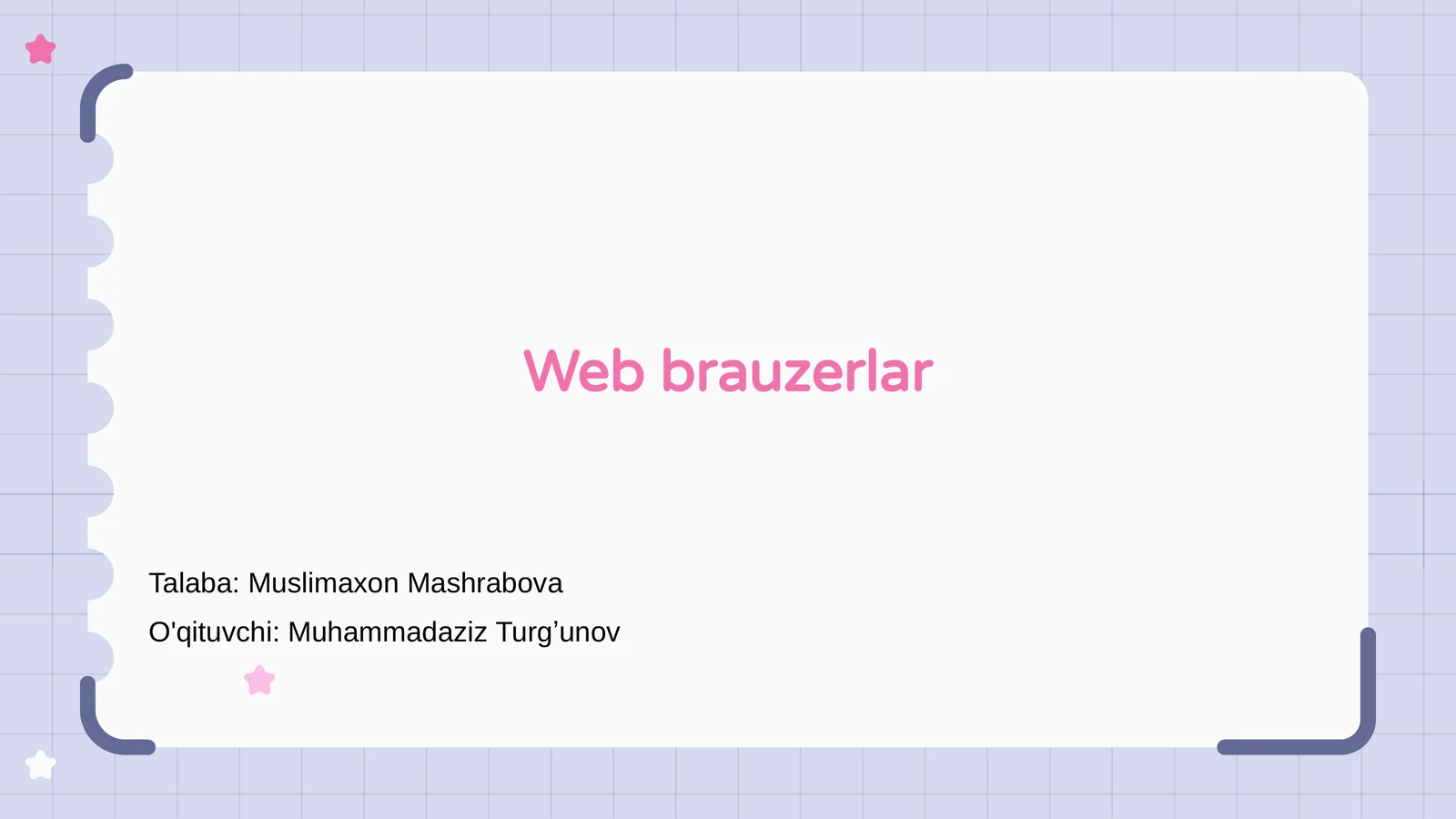 Web brauzerlar