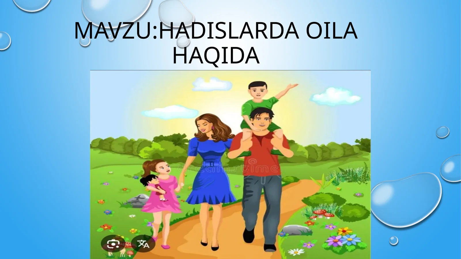 Hadislarda oila haqida