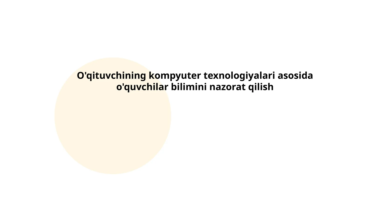 Elektron sinov tizimlari