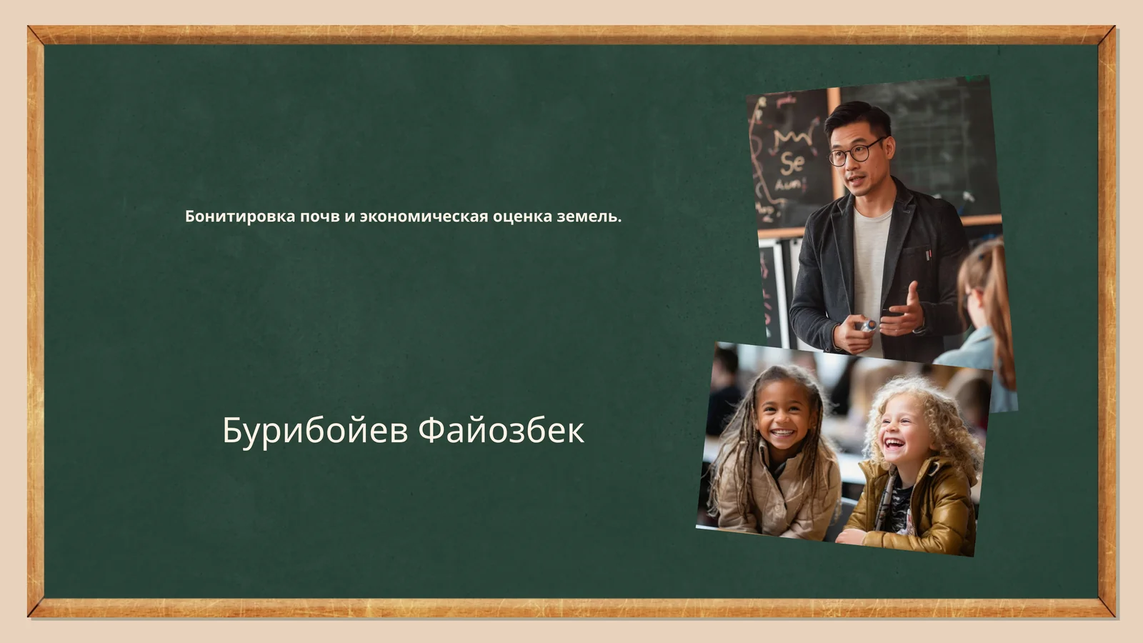 Бонитировка почв и экономическая оценка земель