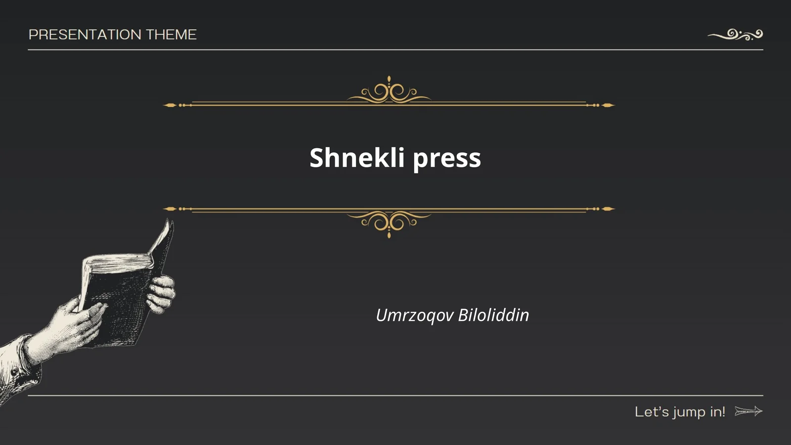 Shnekli press