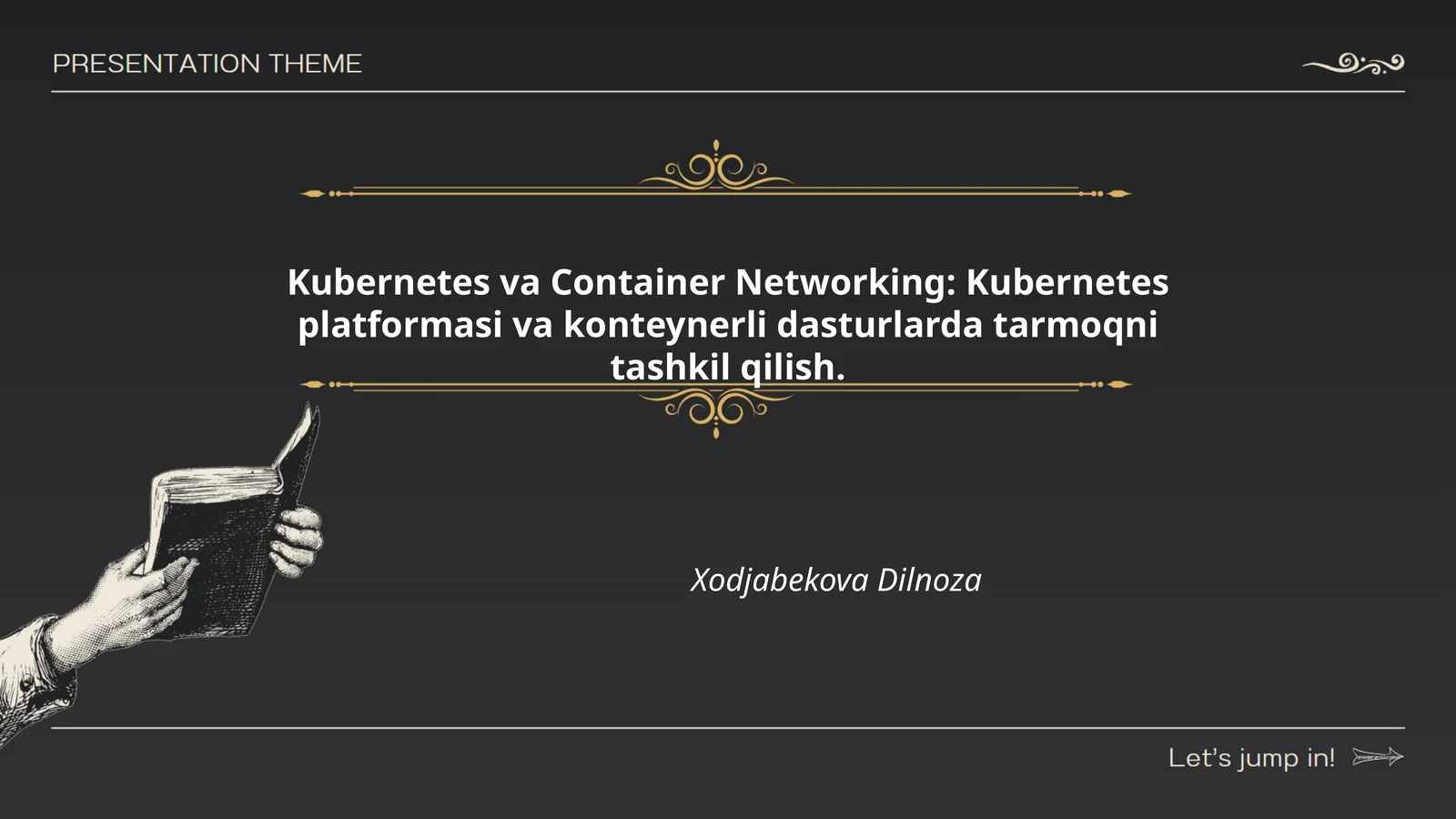 Kubernetes va Container Networking: Kubernetes platformasi va konteynerli dasturlarda tarmoqni tashkil qilish