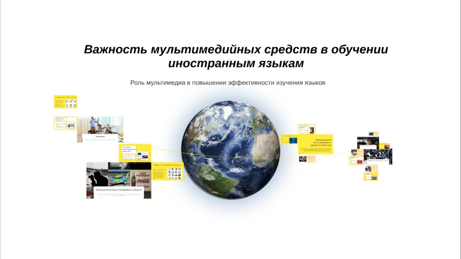 Определение мультимедийных средств
