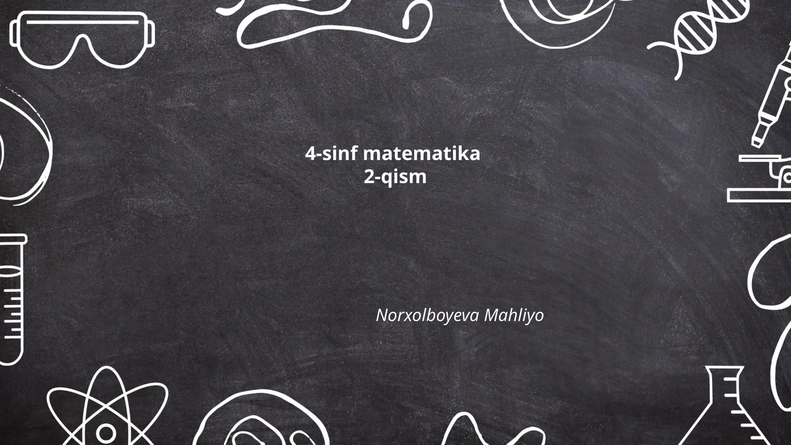 4-sinf matematika 2-qism