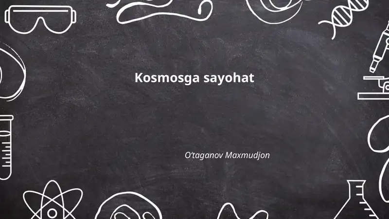 Kosmosga sayohat