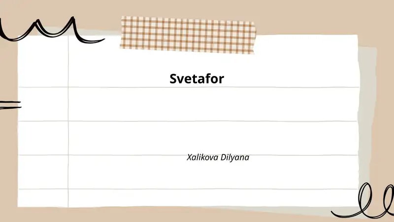 Svetafor