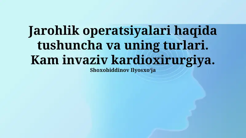 Minimal invaziv yurak jarrohligi