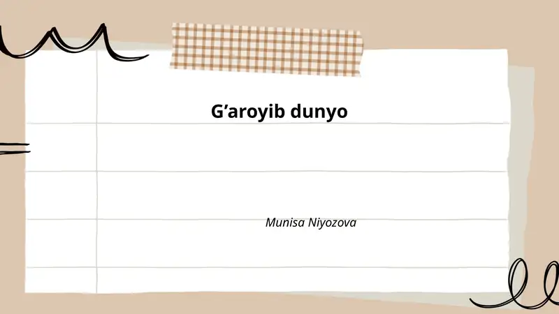 G‘aroyib dunyo geografiyasi