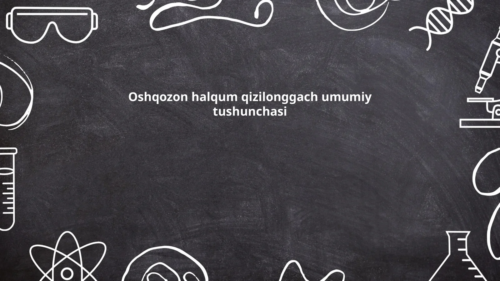 Oshqozon halqum qizilonggach umumiy tushunchasi
